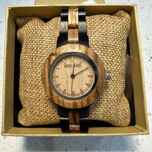 BOBO BIRD Women’s Wooden Watch – New in Box – Eco Friendly